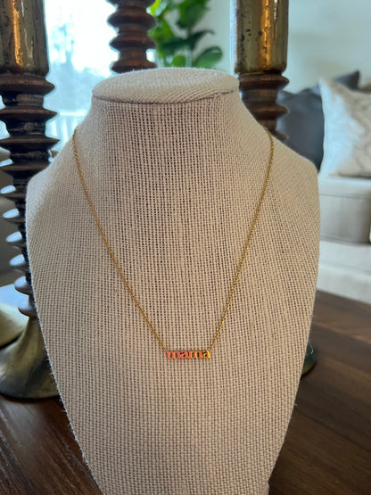 mama necklace