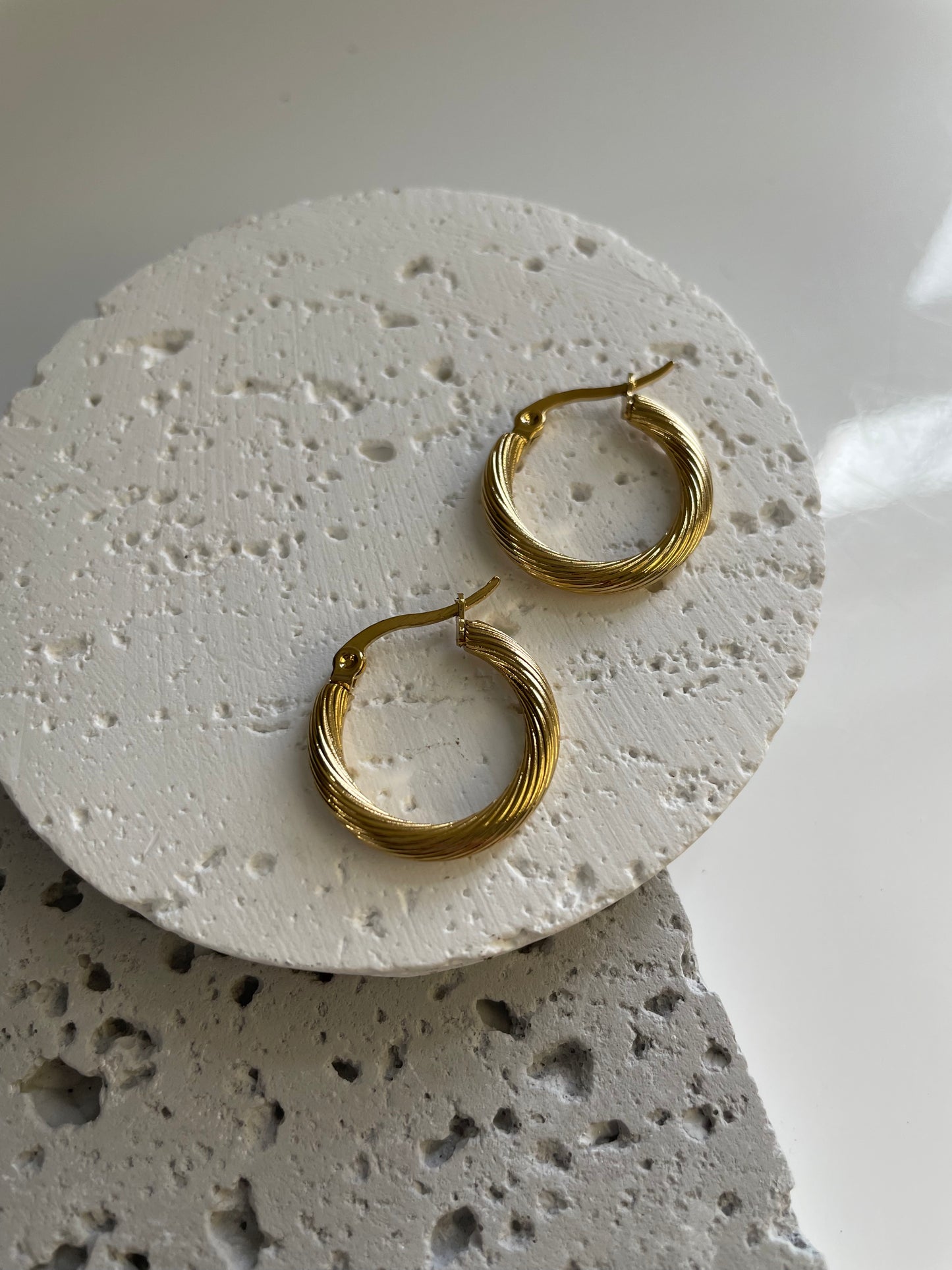 Julie hoop earrings