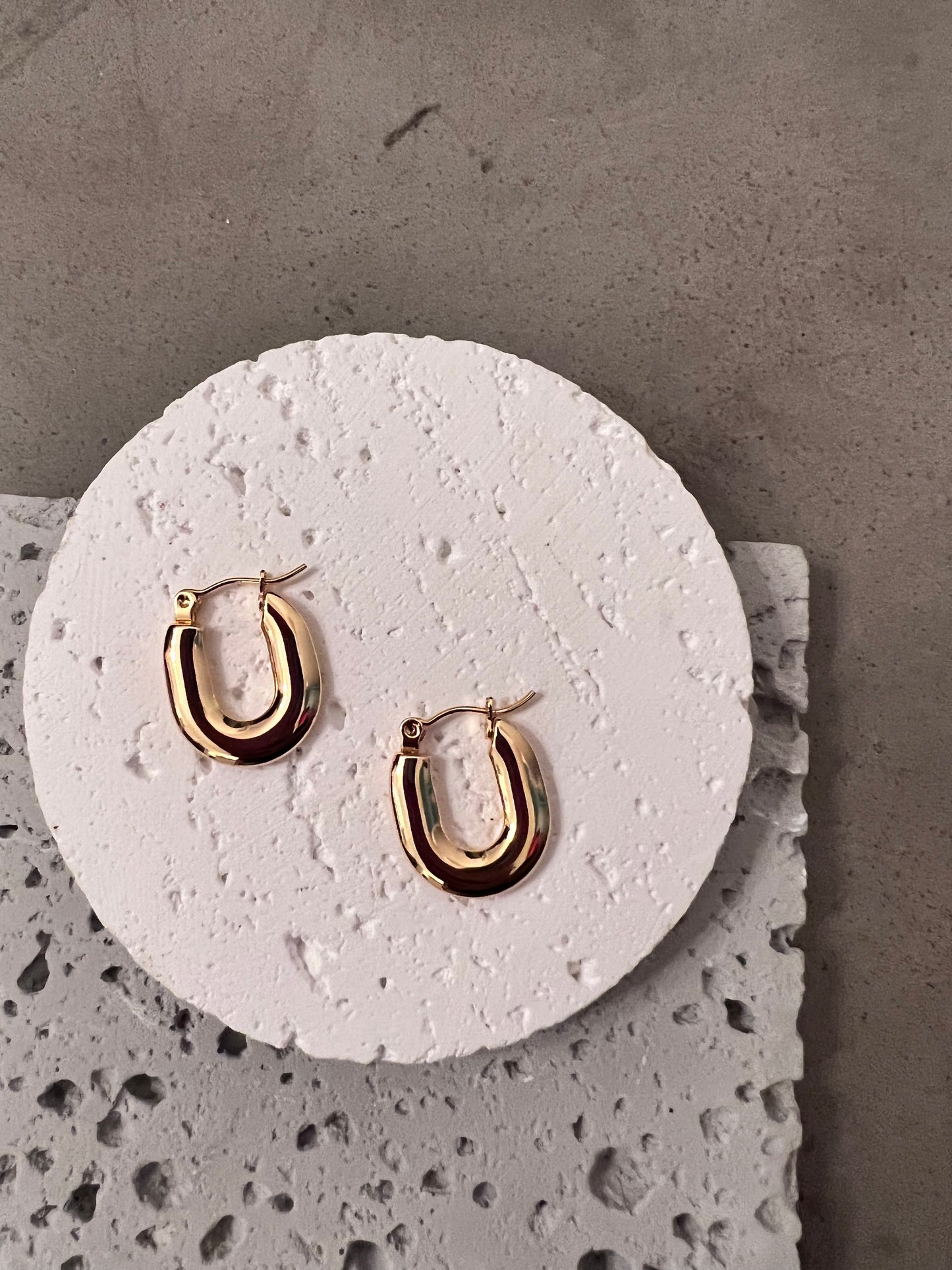 Roma hoop earrings